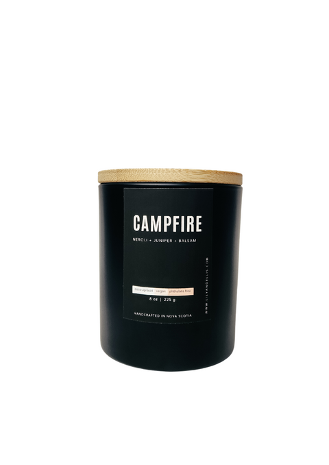 Campfire, Wood Wick Coco Apricot Candle