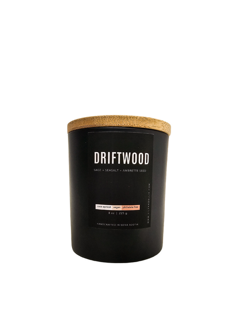 Driftwood, Wood Wick Coco Apricot Candle