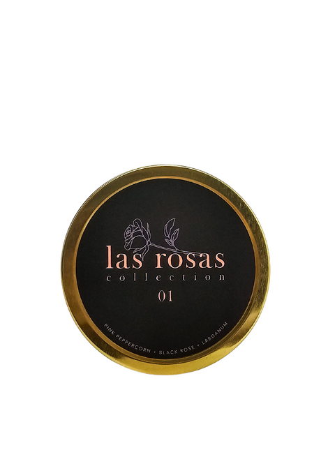 Las Rosas 01, Travel Tin Candle