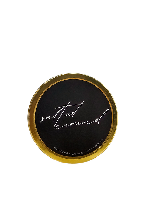 Salted Caramel, Travel Tin Candle