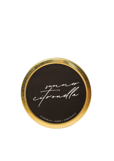 Summer Citronella, Travel Tin Candle
